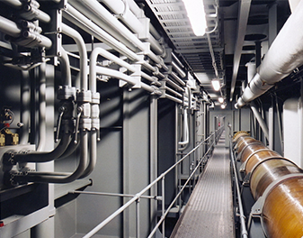 Hydraulic pipe installation